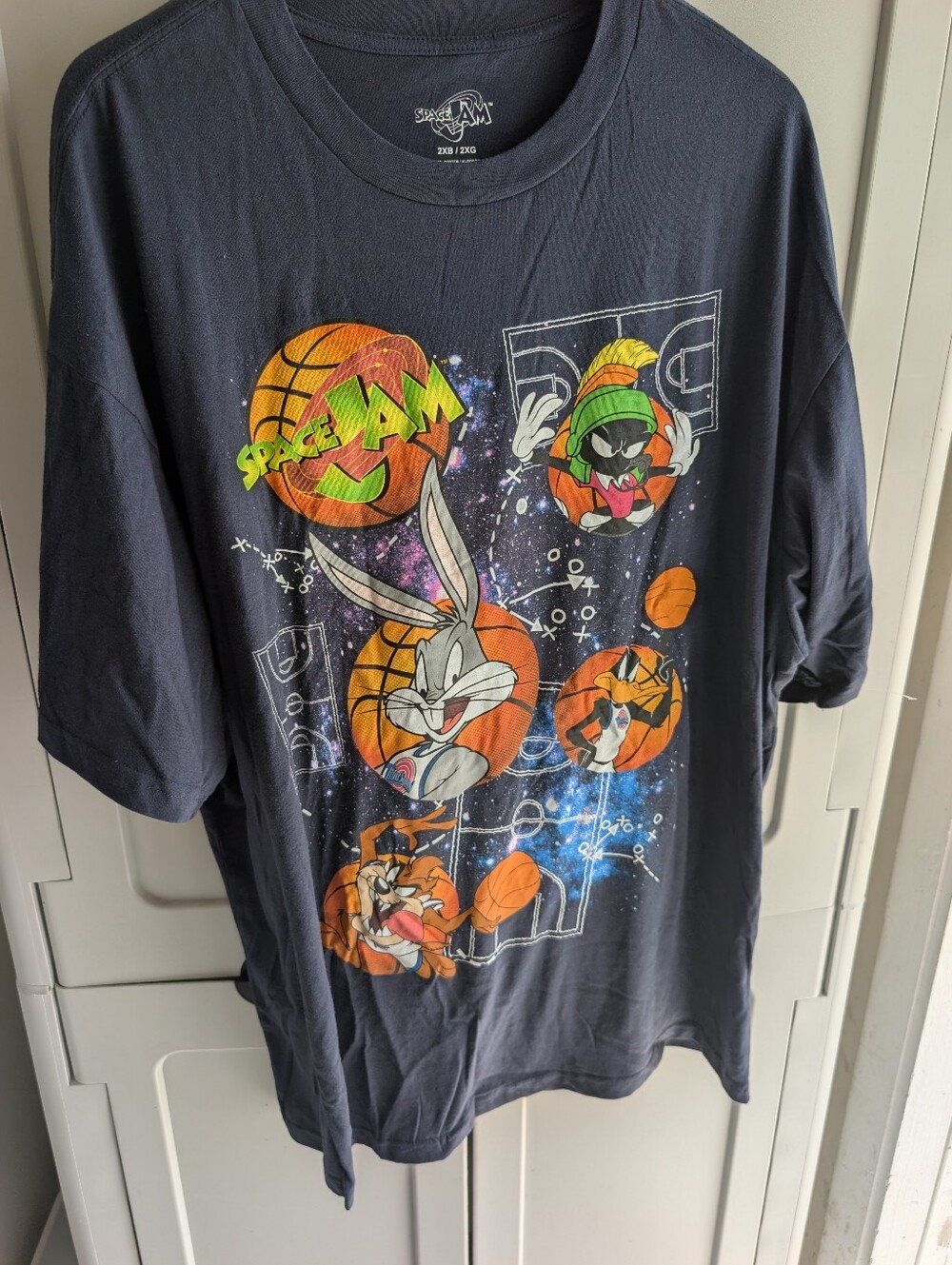 Space Jam Graphic T-Shirt - Black 2XB/2XL